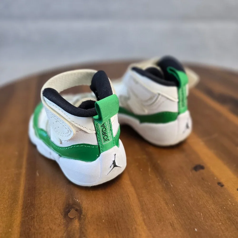 Jordan Jumpman MVP Toddler Lucky Green White DQ8433-130 Size 4C G1
